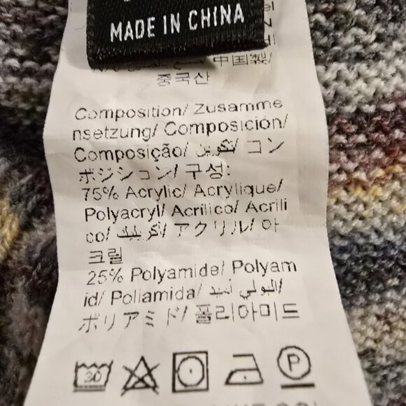 Bohemela Sweater Joggers Striped Womens Large EUC Blue Brown - Picture 6 of 6